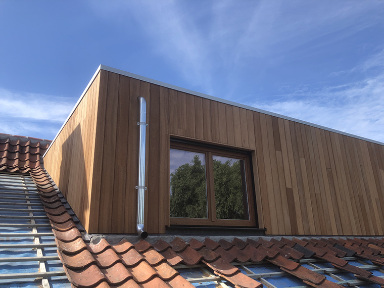 renovatie oude hoeve - Afzeleaplanchetten - Oostwinkel